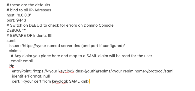 SAML SSO and Keycloak with HCL Nomad Web - Part 2: HCL Nomad Web Authentication