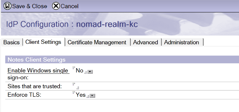 SAML SSO and Keycloak with HCL Nomad Web - Part 2: HCL Nomad Web Authentication