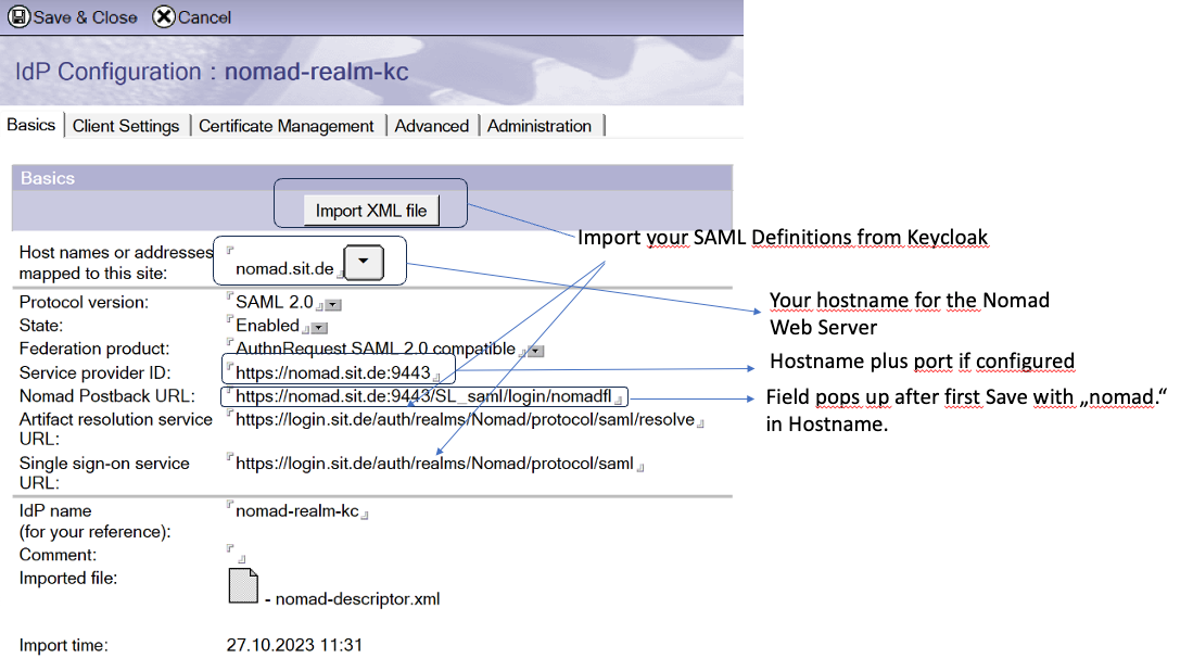 SAML SSO and Keycloak with HCL Nomad Web - Part 2: HCL Nomad Web Authentication