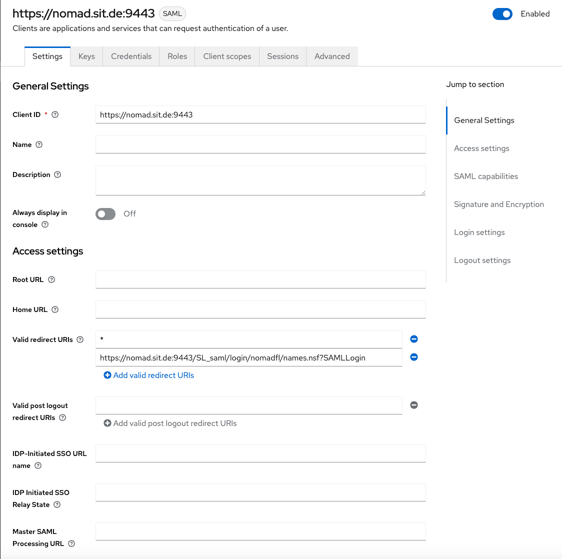 SAML SSO and Keycloak with HCL Nomad Web - Part 2: HCL Nomad Web Authentication