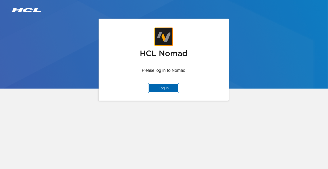 SAML SSO and Keycloak with HCL Nomad Web - Part 2: HCL Nomad Web Authentication