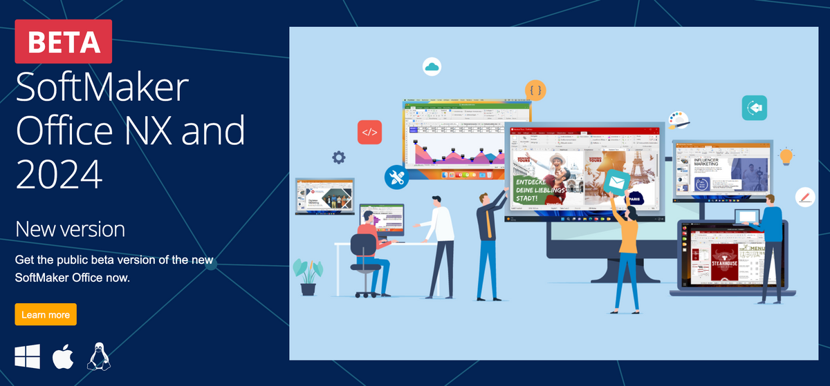 SoftMaker Office NX and 2024 Beta is available