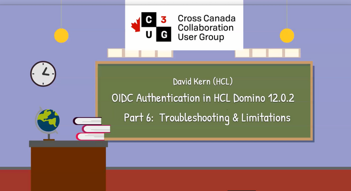 Two new C3UG Videos on OIDC in Domino 12